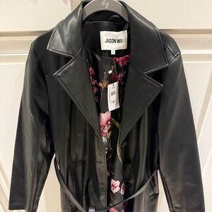 Jason Wu Black Coat Small
